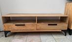 Tv meubel mangohout metalen poten, Huis en Inrichting, Kasten | Televisiemeubels, Ophalen, Overige materialen, 100 tot 150 cm