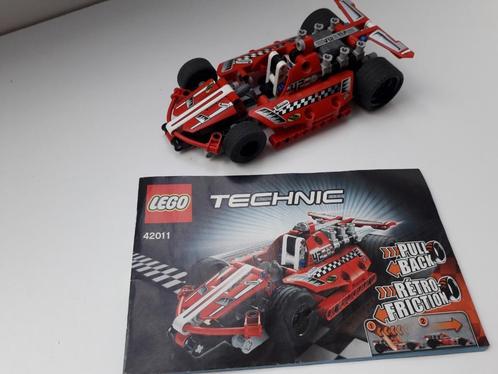 Lego, Technic, 42011, Race Car, Kinderen en Baby's, Speelgoed | Duplo en Lego, Zo goed als nieuw, Lego, Complete set, Ophalen of Verzenden