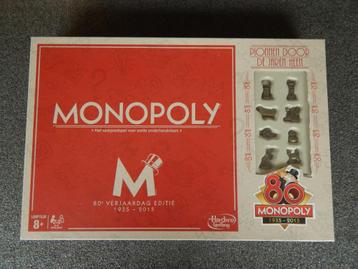 Monopoly , 80e verjaardag editie. zgan beschikbaar voor biedingen
