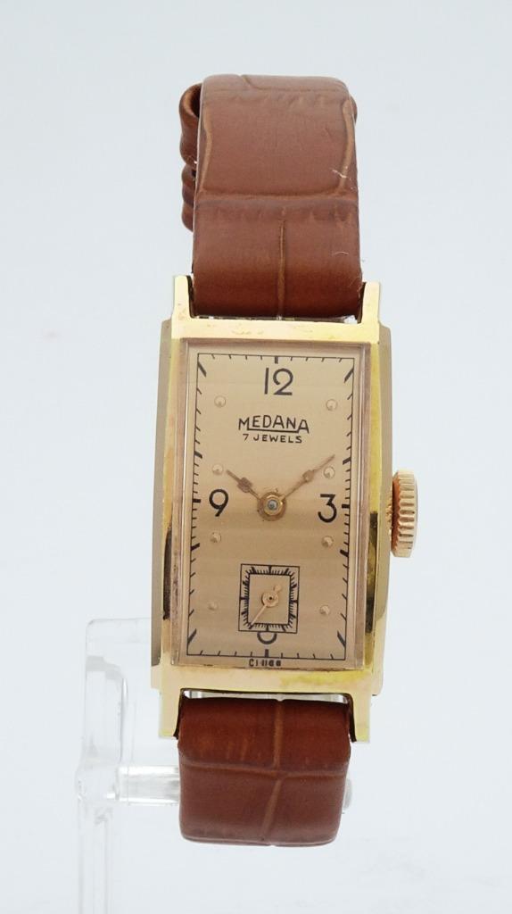 Medana dameshorloge Vintage ’55-’60 New Old Stock, Sieraden, Tassen en Uiterlijk, Horloges | Dames, Nieuw, Polshorloge, Overige merken