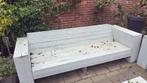 Tuinbank van hout met kussens, Ophalen, Gebruikt, Hout