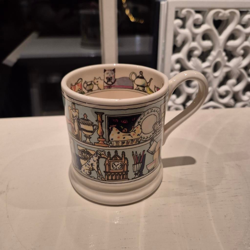 Emma Bridgewater mok 0.5 1/2pt Setting Up Home Blue nieuw, Huis en Inrichting, Keuken | Servies, Nieuw, Kop(pen) en/of Schotel(s)