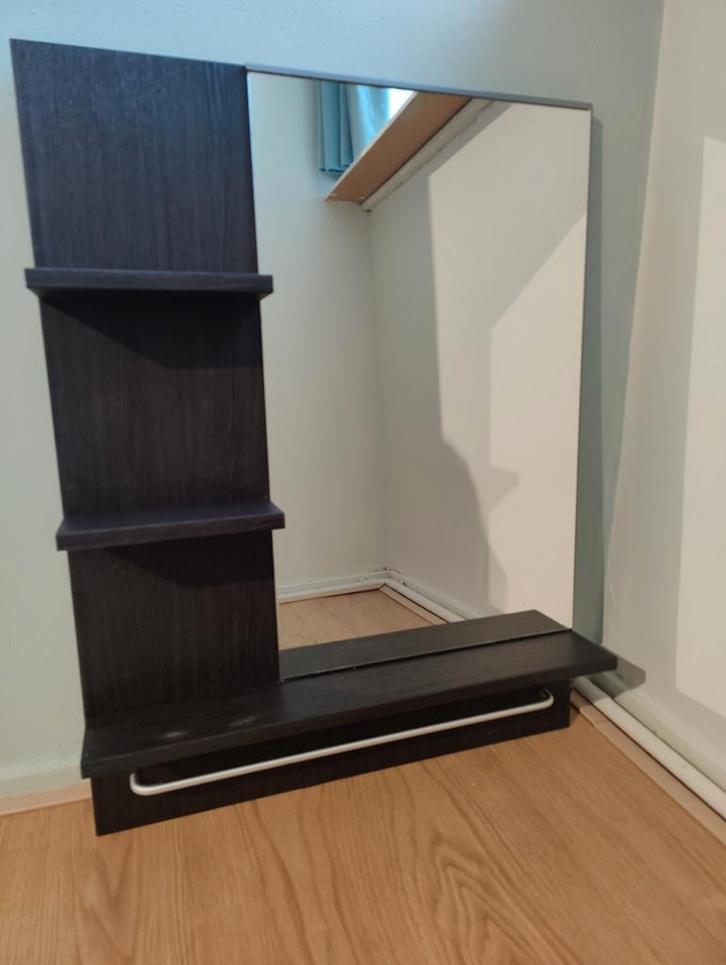 Badkamerspiegel (Ikea), Huis en Inrichting, Woonaccessoires | Spiegels, Gebruikt, 50 tot 75 cm, Minder dan 100 cm, Rechthoekig