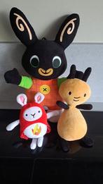 Bing knuffel set 3 stuks, Ophalen of Verzenden, Zo goed als nieuw, Overige typen