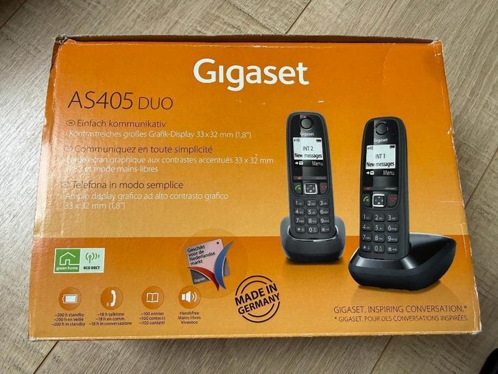 Gigaset huistelefoonset, Telecommunicatie, Vaste telefoons | Niet Draadloos, Zo goed als nieuw, Ophalen of Verzenden