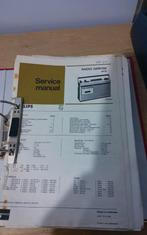 Dikke map vol Philips Radio 22RR700 Service Manual, Antiek en Kunst, Antiek | Tv's en Audio, Ophalen of Verzenden