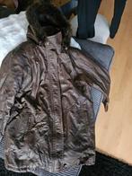 Leren jas parka dames mt 52 zgan, Ophalen of Verzenden, Zo goed als nieuw, Maat 46/48 (XL) of groter, Zwart