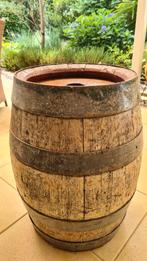 Te koop: oud houten biervat., Ophalen, Gebruikt, Rechthoekig, Hout