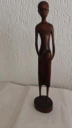 Houten Afrikaans beeld, Antiek en Kunst, Ophalen of Verzenden