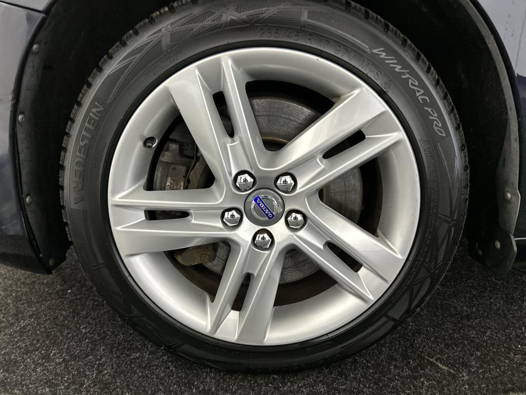 Volvo V60 2.4 D6 Twin Engine Momentum | Leder stoelen | stoe, Automaat, Met garantie (alle), Blauw, Vierwielaandrijving