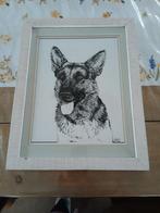 Honden tekening, Ophalen, Zo goed als nieuw, Handborduren, Patroon