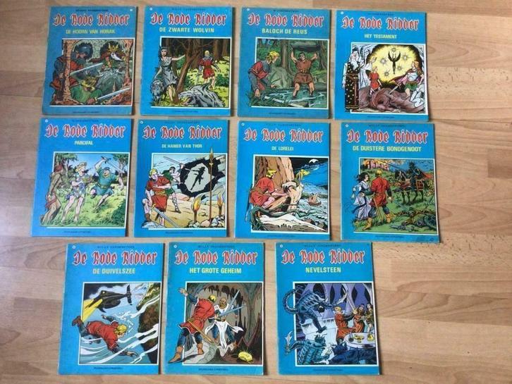 De Rode Ridder - 8 afl. + Rode Ridder Spel (-zie lijst), Boeken, Stripboeken, Zo goed als nieuw, Meerdere stripboeken, Ophalen of Verzenden