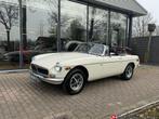 MG B 1.8 Roadster *Motor gereviseerd, nieuwe overdrive*, 12 maanden, Achterwielaandrijving, Wit, Leder