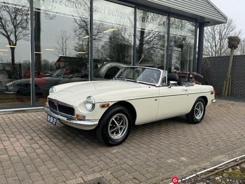 MG B 1.8 Roadster *Motor gereviseerd, nieuwe overdrive*, Auto's, Oldtimers, Bedrijf, Te koop, Lederen bekleding, Open dak, MG