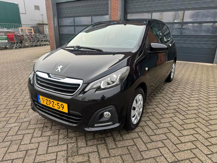 Peugeot 108 1.0 12V E-vti 51KW 5DR 2015 Zwart, Auto's, Peugeot, Particulier, ABS, Airbags, Airconditioning, Alarm, Bluetooth, Centrale vergrendeling
