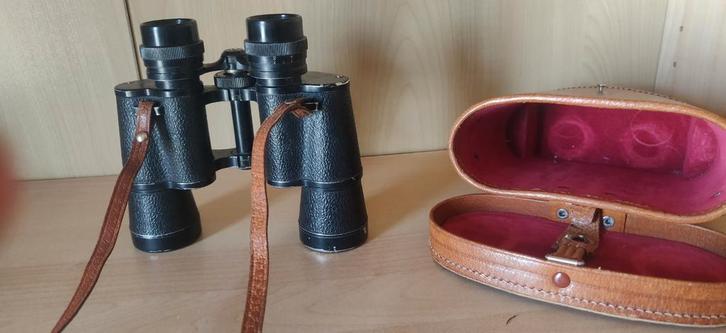 Broco verrekijker 7 x 35, Audio, Tv en Foto, Optische apparatuur | Verrekijkers, Gebruikt, Porro (met knik), Minder dan 8x, Met hoes of tas