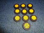 Partij B56=10x Lego technic wielen 13x24