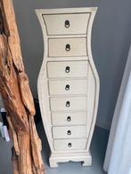 Landelijke ladenkast brocante, Ophalen, 100 tot 150 cm, Landelijk scandinavisch, 50 tot 100 cm