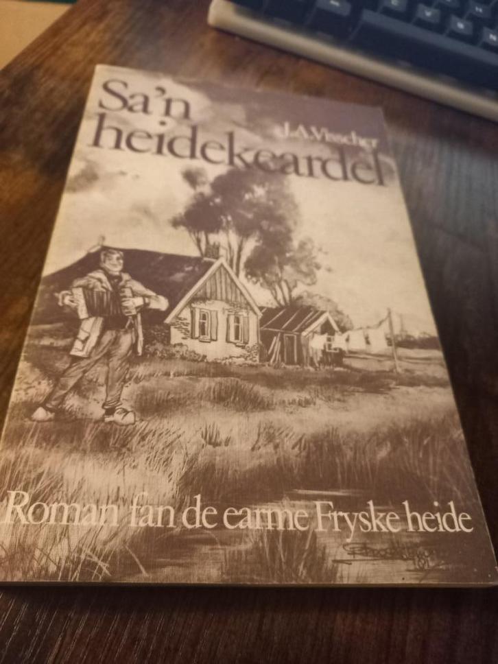 Sa'n heidekeardel.fan de earme Fryske heide.Visscher J.A., Boeken, Romans, Gelezen, Nederland, Verzenden