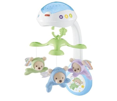 Slaaptip voor je baby: Fisher-Price projectormobiel, Kinderen en Baby's, Speelgoed | Babyspeelgoed, Zo goed als nieuw, Mobiel