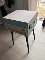 GPO Bermuda platenspeler retro blauw, Ophalen, Gebruikt, Overige merken, USB-aansluiting