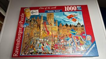 Verschillende puzzels,1000 stukjes beschikbaar voor biedingen