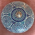 Prachtige oosterse mozaïek plafondlamp 38 cm, Ophalen of Verzenden, Zo goed als nieuw