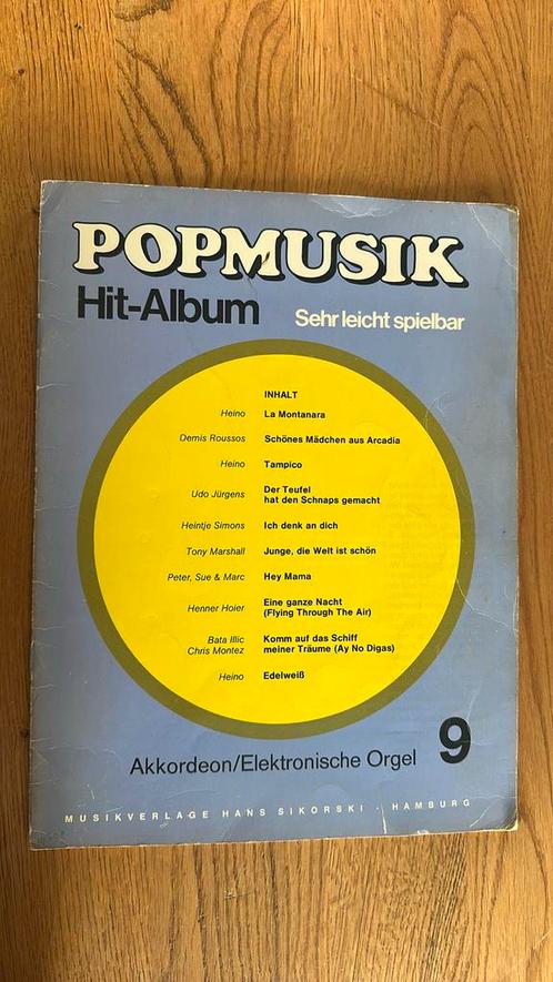 POPMUSIK Hit-Album A1, Boeken, Muziek, Zo goed als nieuw, Ophalen of Verzenden
