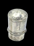 Antiek Zilver & Kristal Parfumflesjes, Antiek en Kunst, Antiek | Goud en Zilver, Verzenden, Zilver