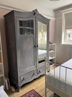 Brocante kleding-linnenkast, Huis en Inrichting, Kasten | Kledingkasten, Ophalen, Gebruikt, 100 tot 150 cm, 200 cm of meer
