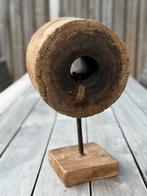 Houten ornament | brocante | stoer en sober wonen, Ophalen of Verzenden, Zo goed als nieuw