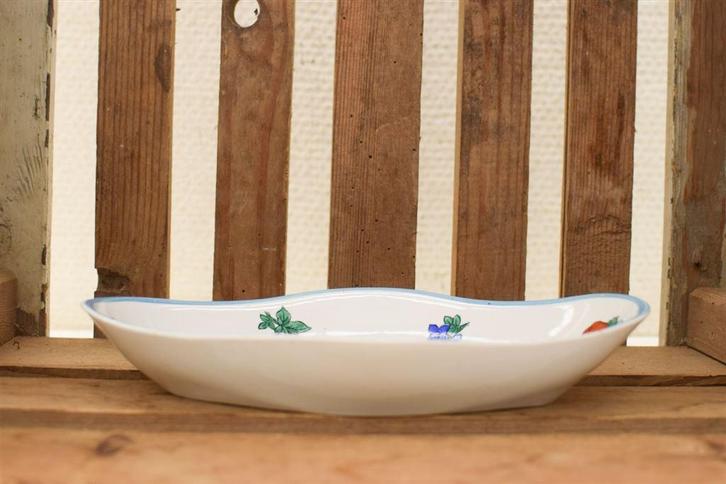 Booths Silicon china porseleinen ovale schaal 48355, Huis en Inrichting, Keuken | Servies, Gebruikt, Ophalen of Verzenden