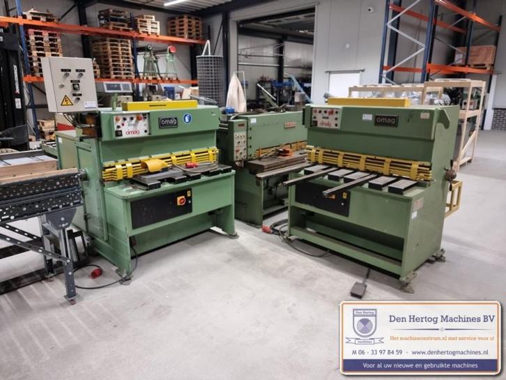 OMAG compactschaar 4mm knipbank knipschaar hydraulisch, Doe-het-zelf en Verbouw, Gereedschap | Overige machines, Gebruikt, Ophalen