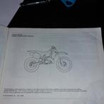 Manual Honda CR500 (1989) werkplaatshandboek CR500, Motoren, Handleidingen en Instructieboekjes, Ophalen, Honda