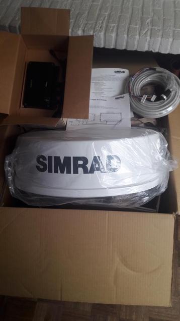 Simrad radar installatie NIEUW - dome + processor + kabel  beschikbaar voor biedingen