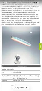 Artemide Sarissa hanglamp, Ophalen, Kunststof, Gebruikt, 75 cm of meer