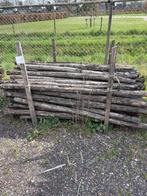 Kastanje geschild, 180ø6/8 cm haaks, Tuin en Terras, Palen, Balken en Planken, Ophalen, Nieuw, Palen