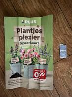 2 spaarzegels plantjes plezier plus, Plus, Ophalen of Verzenden