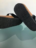 Birkenstock Gizeh zwarte slippers 39 | Gratis verzenden, Slippers, Verzenden, Zwart, Zo goed als nieuw