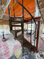 Gierijzeren wenteltrap, Doe-het-zelf en Verbouw, Ladders en Trappen, Ophalen, Zo goed als nieuw, Trap, 2 tot 4 meter