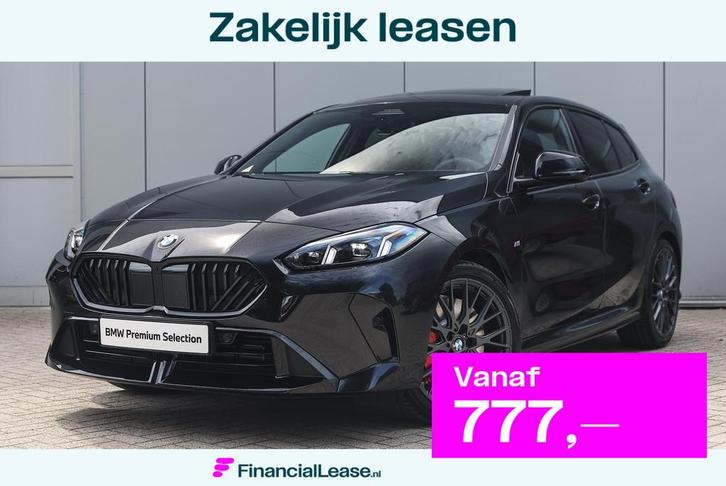 BMW 1 Serie 120 M Sport Automaat / Panoramadak / Sportstoele, Auto's, BMW, Bedrijf, Lease, Financial lease, 1-Serie, Achteruitrijcamera