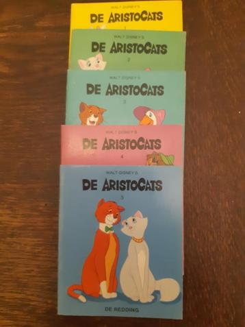 De Aristocats mini-strips 1972 -  5 stuks beschikbaar voor biedingen