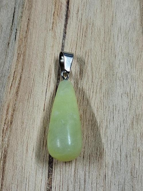 druppelhanger edel / natuursteen Citrien, Sieraden, Tassen en Uiterlijk, Kettinghangers, Nieuw, Steen of Mineraal, Geel, Met edelsteen