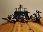 3x Shimano ultegra 5500 XTC inclusief 4 reservespoelen, Watersport en Boten, Ophalen of Verzenden, Gebruikt, Molen