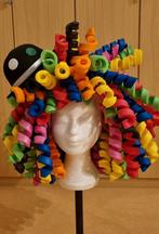 Clownspruiken van foam gemaakt afzonderlijk of alle 5, Ophalen, Zo goed als nieuw, Carnaval, Accessoires