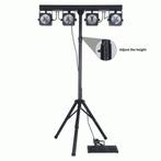 DJLicht 4x30W led par inclusief statief, Muziek en Instrumenten, ., Nieuw, Ophalen of Verzenden, .