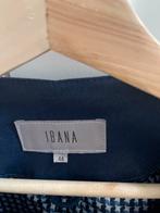 Ibana leren jasje maat 44 - weinig gedragen, Blauw, Maat 42/44 (L), Ophalen of Verzenden, Zo goed als nieuw