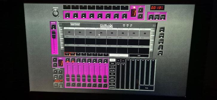 CueLux software lightning control + PC+ midicontroller, Muziek en Instrumenten, Licht en Laser, Gebruikt, Overige typen, Ophalen of Verzenden