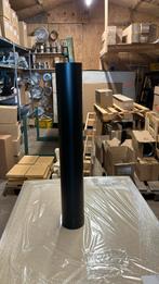 Schuifpijp enkelwandig rvs 150mm prima smooth zwart, Ophalen, Zo goed als nieuw, Rvs, Minder dan 2 meter
