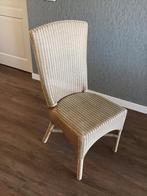 Lloyd loom eetkamerstoen, Huis en Inrichting, Stoelen, Bruin, Riet of Rotan, Ophalen of Verzenden, Zo goed als nieuw